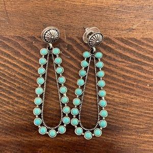 Western turquoise earrings | western accessories
